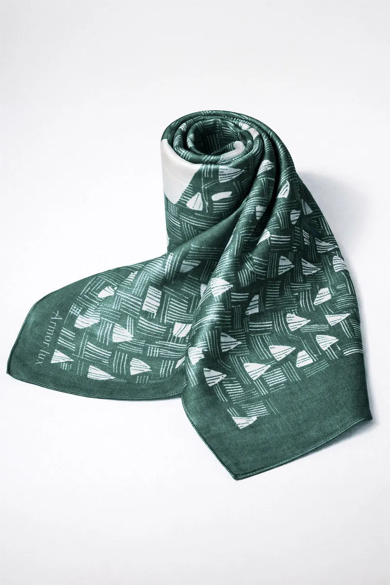 armor-lux-foulard-imprim-unisexe-coton-50-x-180-cm image 1