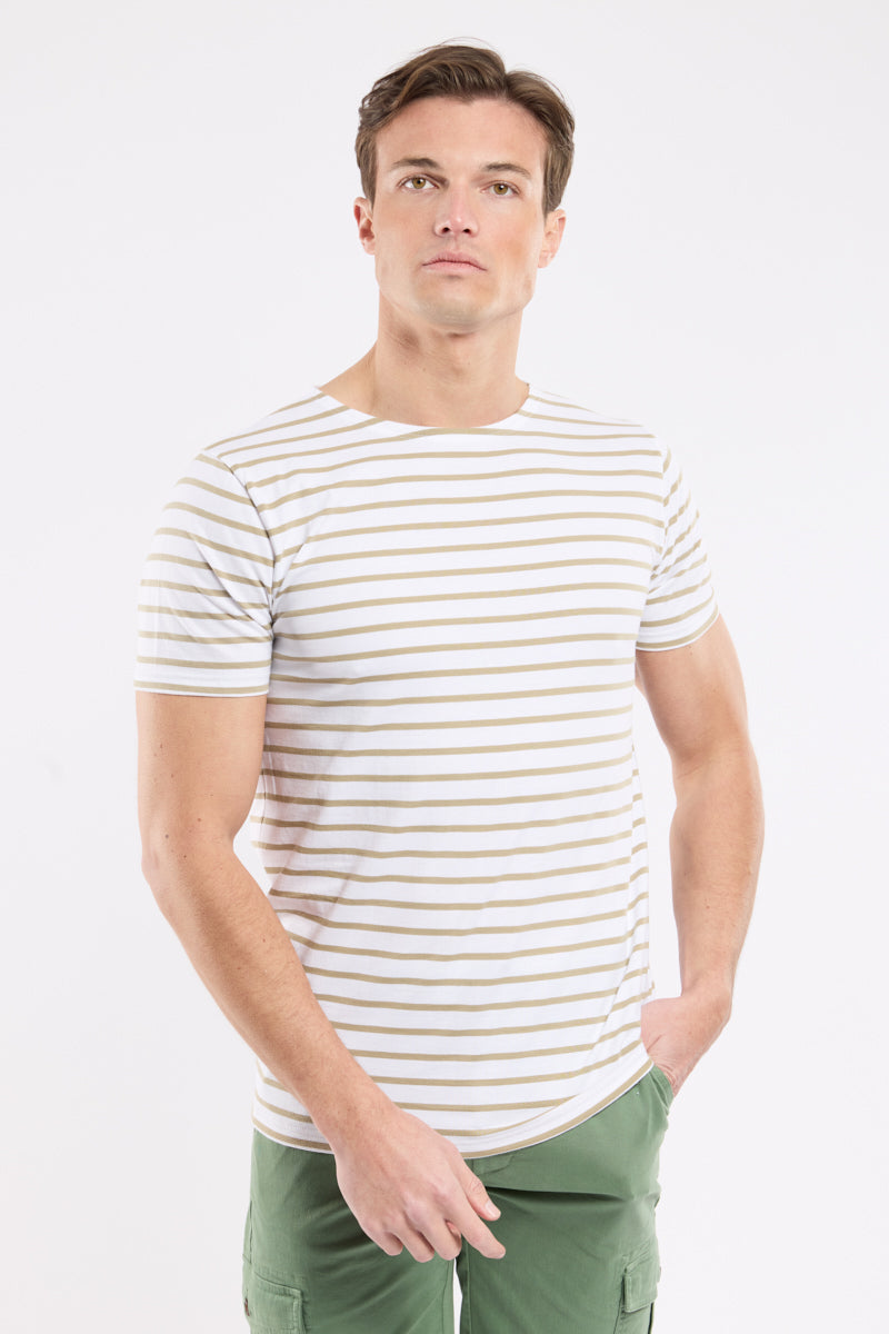 armor-lux-marini-re-heritage-homme-manches-courtes-coton-l-ger-145g-m image 4