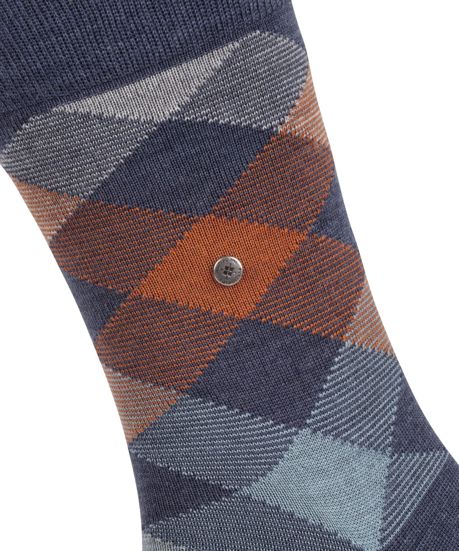 burlington-newcastle-m-chaussettes-homme-laine-fantaisie-bleu-dark-blue-melange- image 8