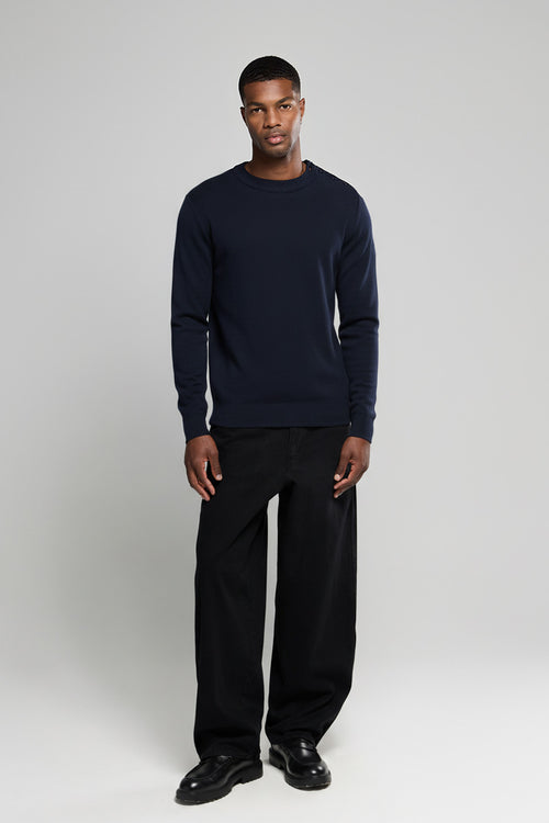 armor-lux-goulenez-pull-marin-homme-uni-laine image 3
