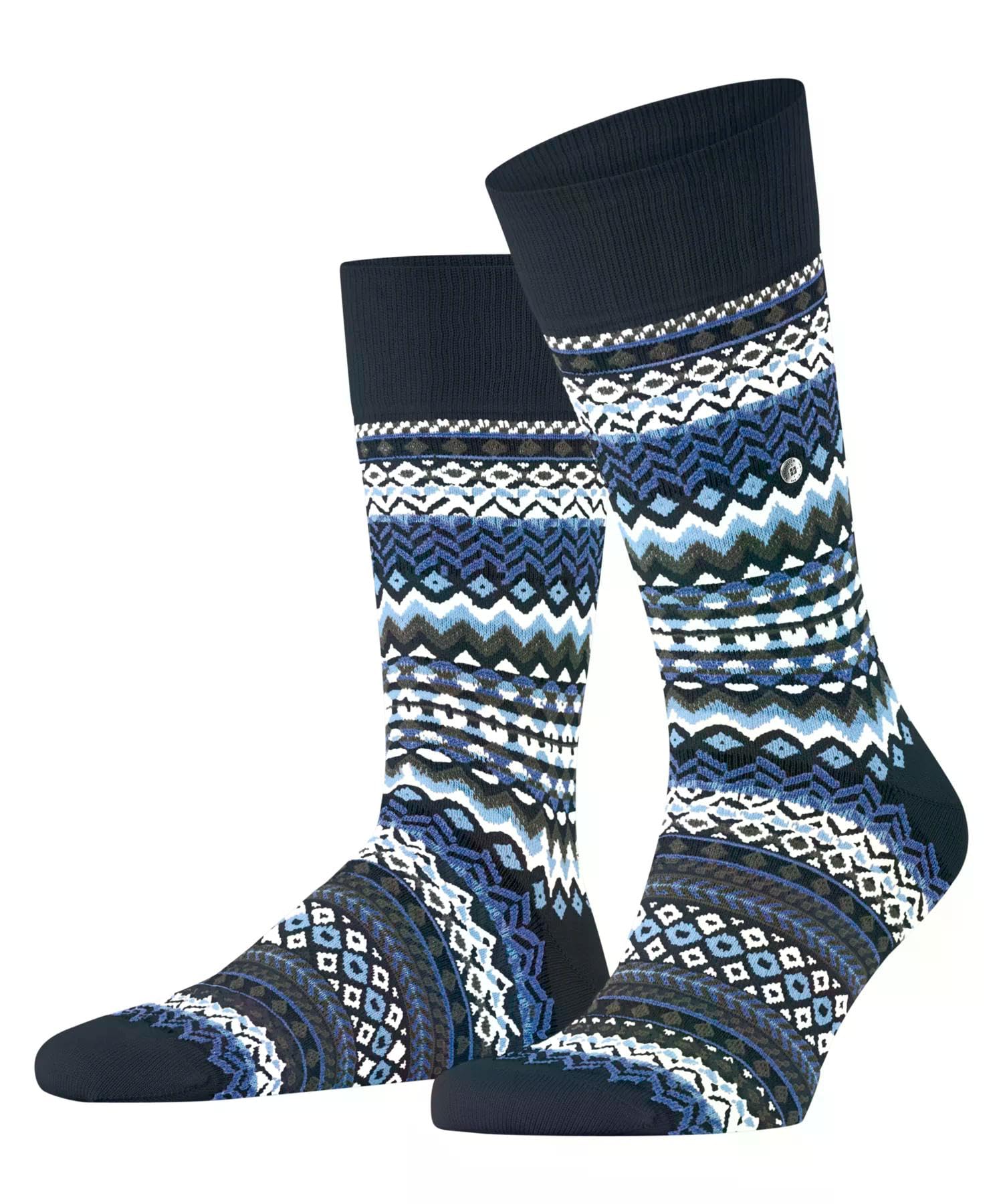 burlington-fair-isle-homme-chaussettes-laine-respirante image 8