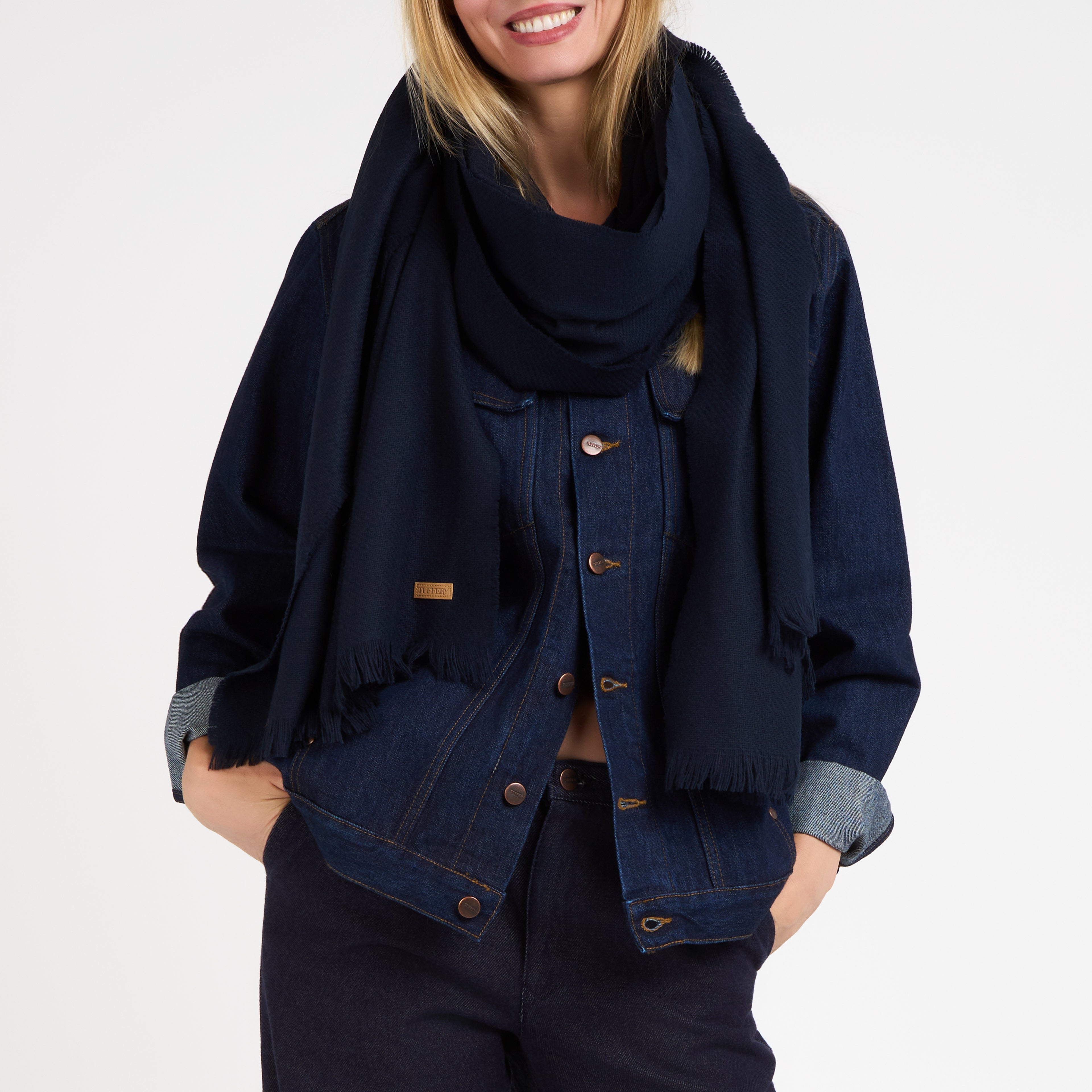 atelier-tuffery-charpe-laine-fran-aise-marine image 2