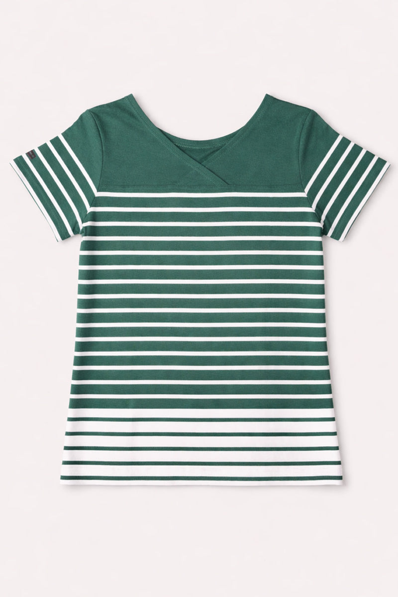 armor-lux-amiral-marini-re-dos-v-coton-l-ger-femme-route-du-rhum image 4