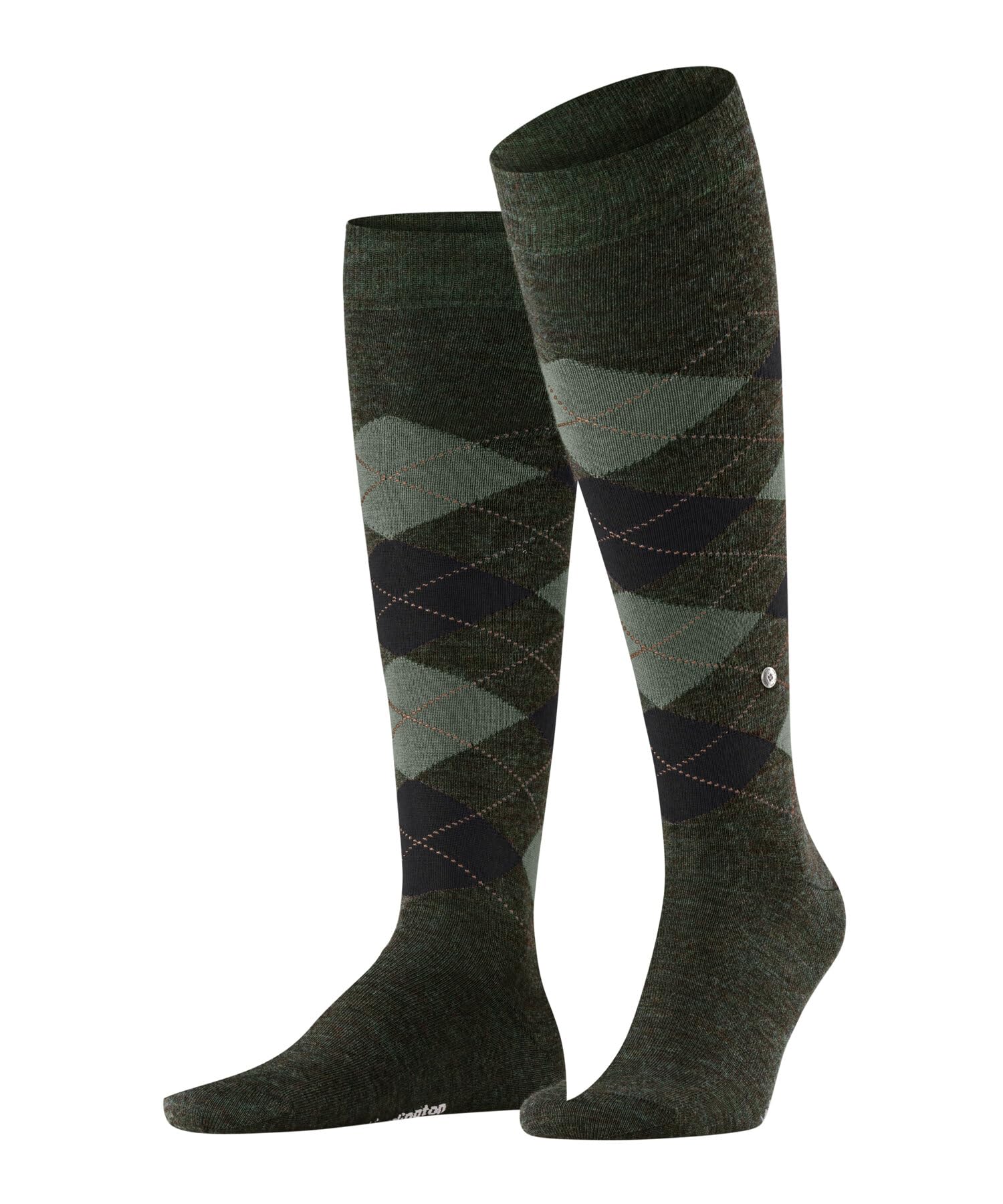 burlington-edinburgh-m-lange-chaussettes-homme-laine-argyle image 1