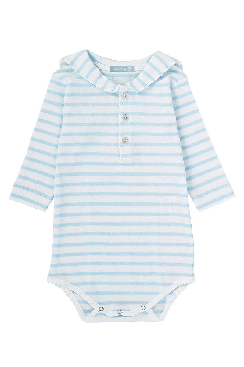 armor-lux-brendan-baby-lot-2-bodies-b-b-coton image 2