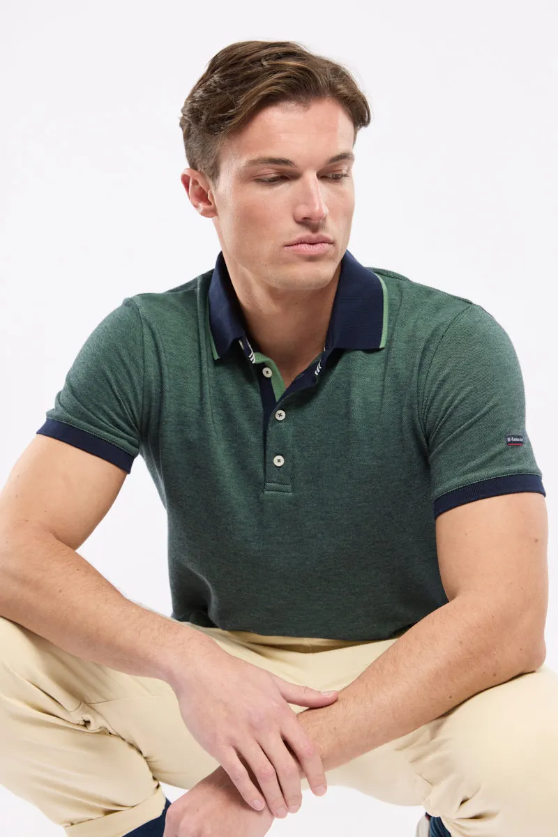 armor-lux-polo-manches-courtes-homme-maille-piqu-e-coton image 1