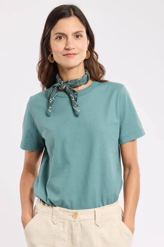 armor-lux-t-shirt-callac-coton-bio-pais-215g-m2-femme image 1