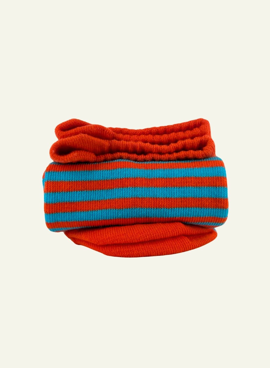 archiduchesse-socquette-transat-mood-bleu-gitanes-orange image 1