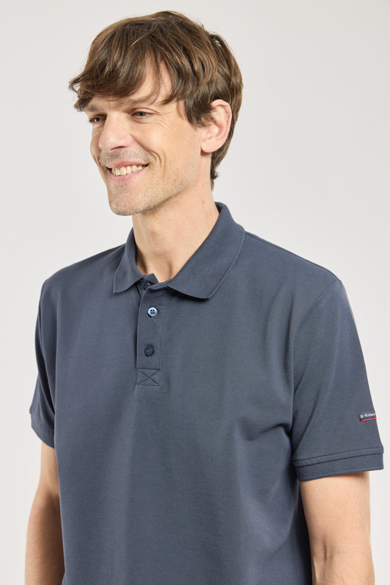 armor-lux-polo-manches-courtes-coton-piqu-homme image 2