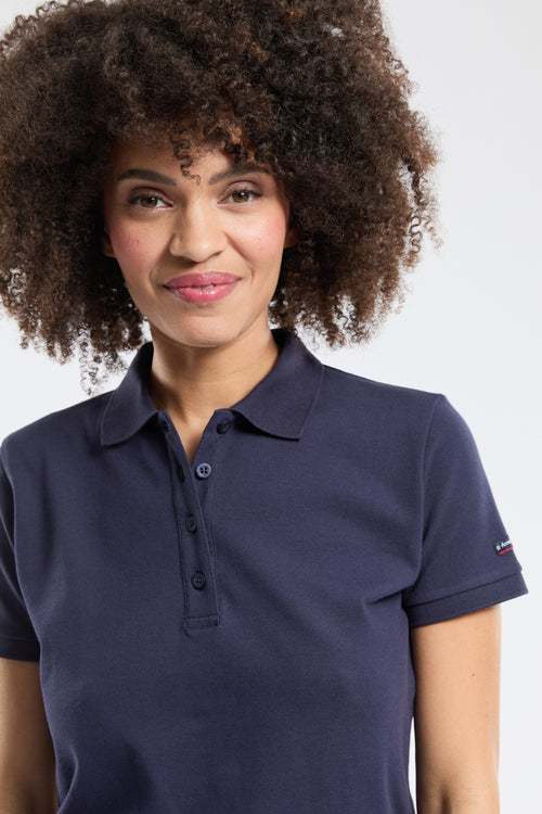 polo-shirt-femme-armor-lux-coton-manches-courtes image 4