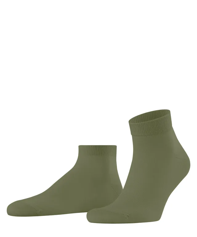 burlington-palace-street-chaussettes-basses-homme-coton-unies-vert-salvia-7472-4 image 1
