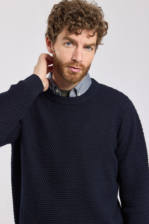 armor-lux-pull-col-rond-laine-100-homme-fouesnant image 3