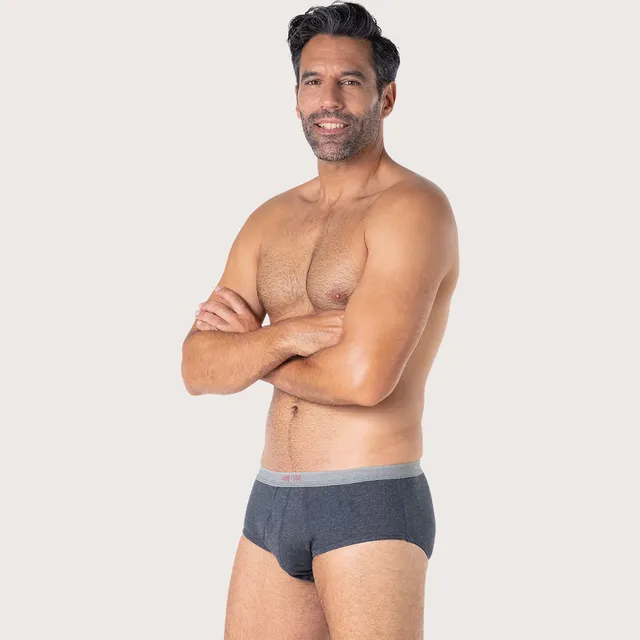 eminence-slip-taille-haute-ouvert-pur-coton-premium-homme image 1