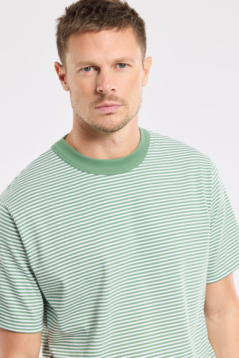 armor-lux-t-shirt-ray-h-ritage-homme-coton-biologique image 2
