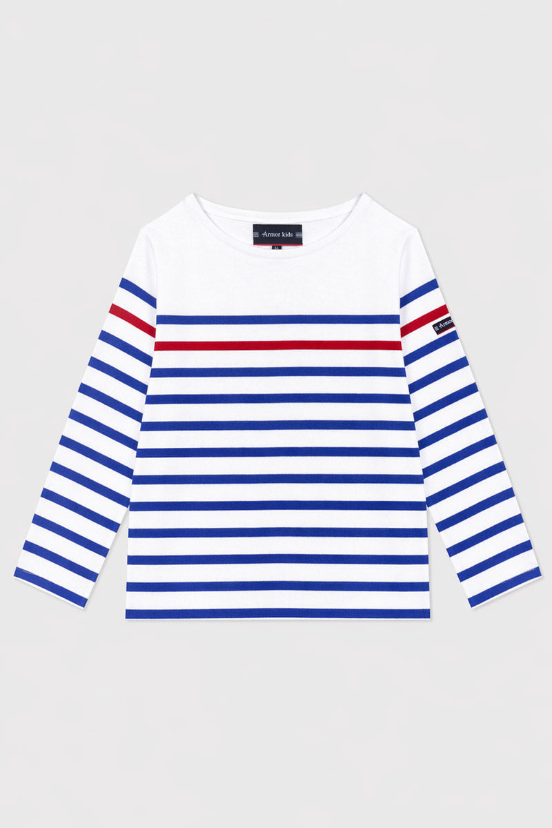 armor-lux-marini-re-kids-coton-lourd-rayures-plac-es image 1