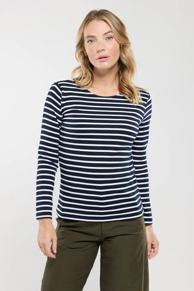 armor-lux-marini-re-lesconil-coton-pais-femme image 1