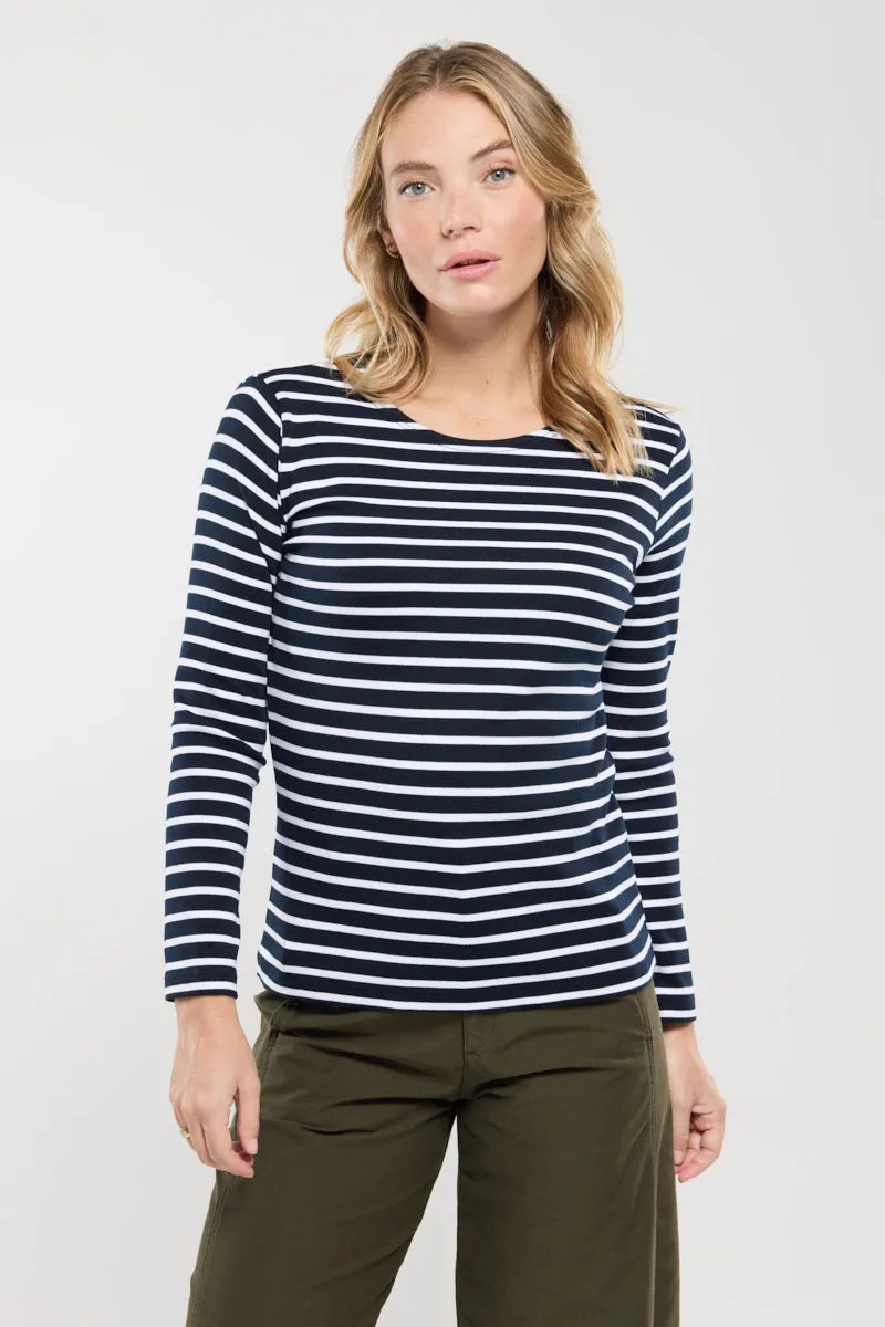 armor-lux-marini-re-lesconil-coton-pais-femme image 1