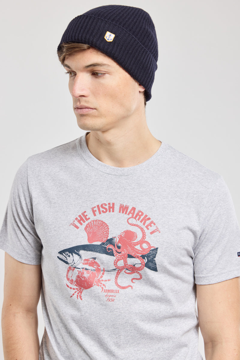 armor-lux-fish-market-t-shirt-s-rigraphi-coton-l-ger image 4