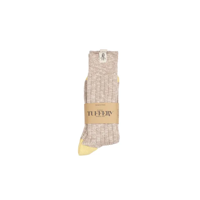 atelier-tuffery-c-lestin-chaussettes-paisses-jaunes image 1
