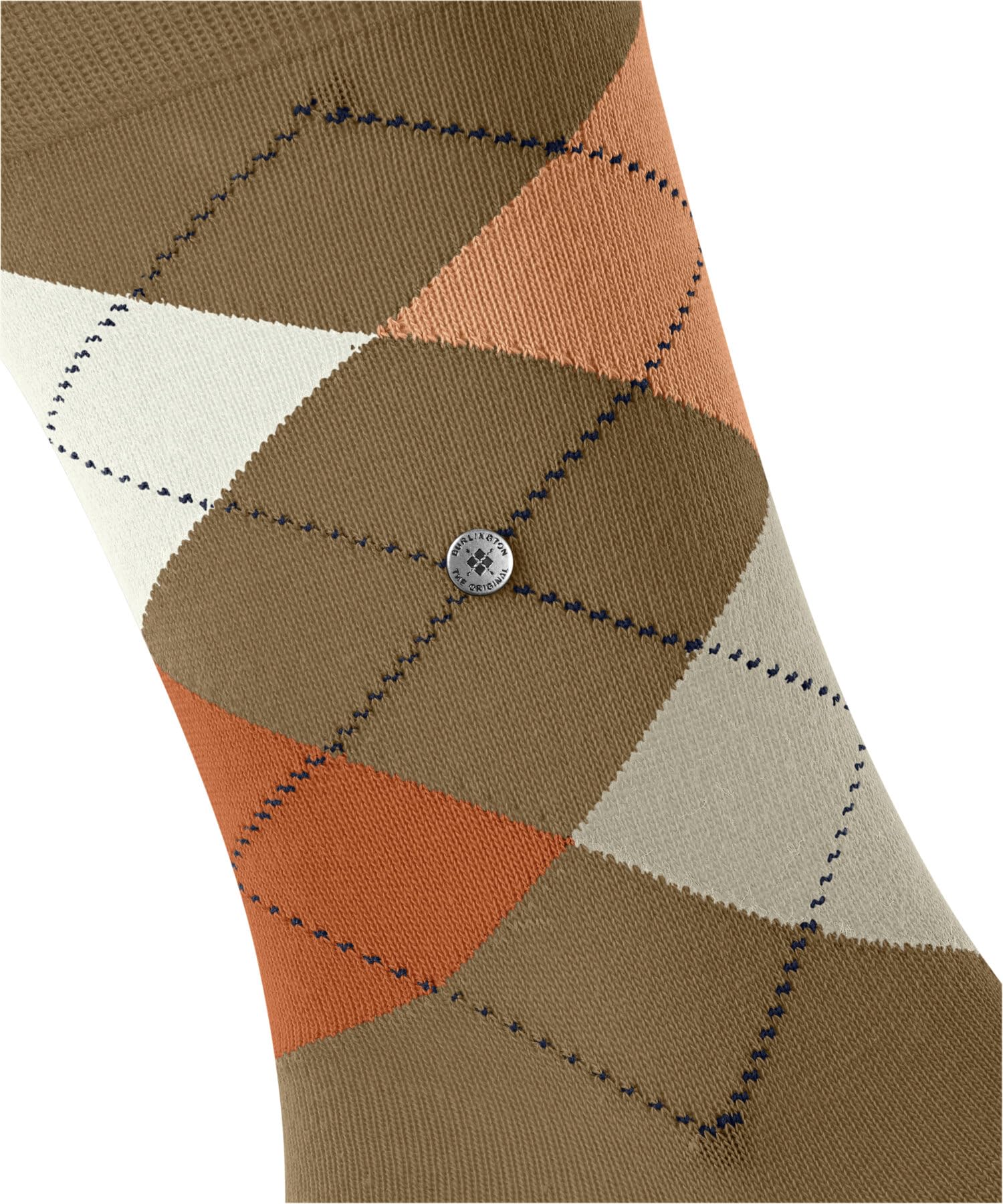 burlington-king-chaussettes-homme-coton-marron-auburn-5153-40-46 image 3