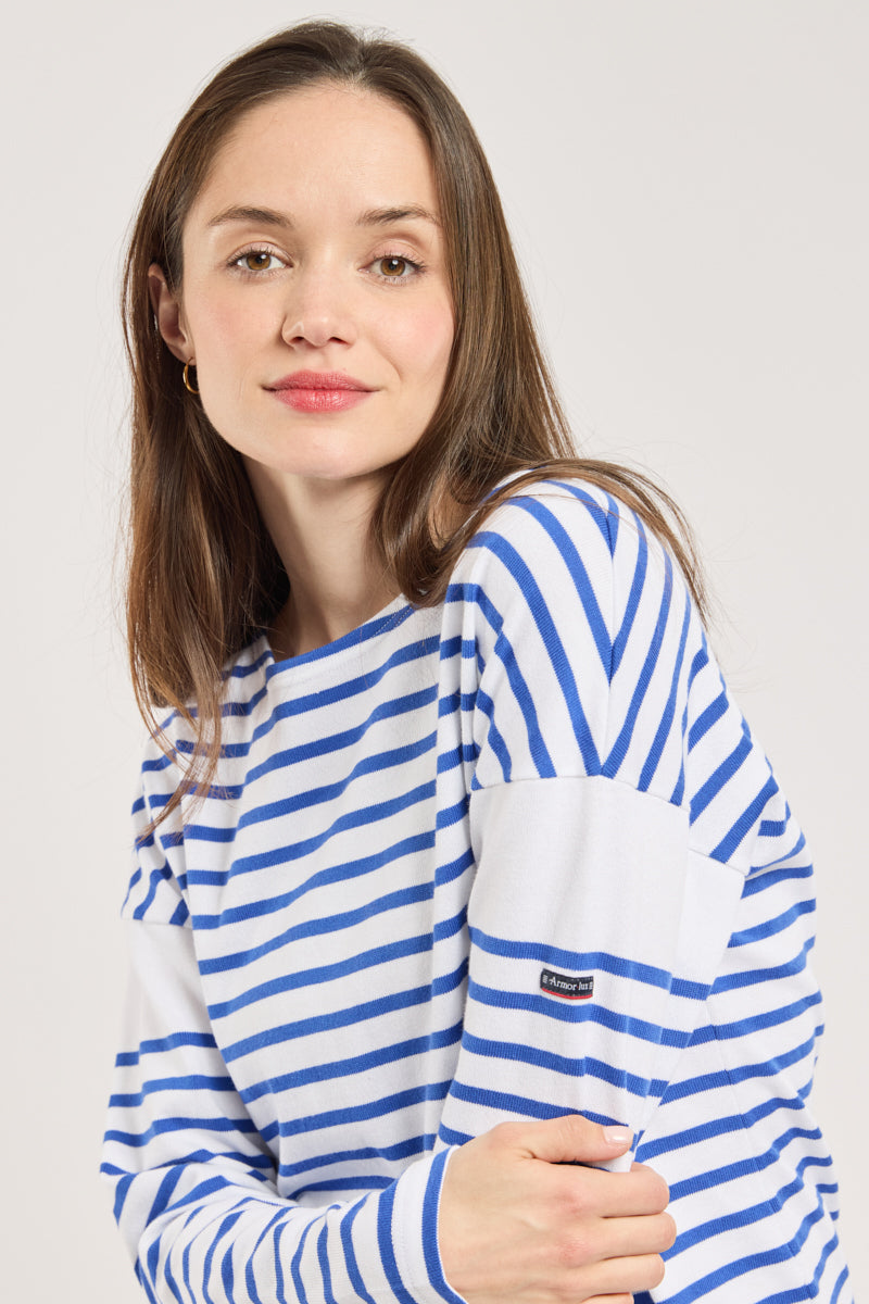 armor-lux-marini-re-femme-coton-rustique-ample image 4
