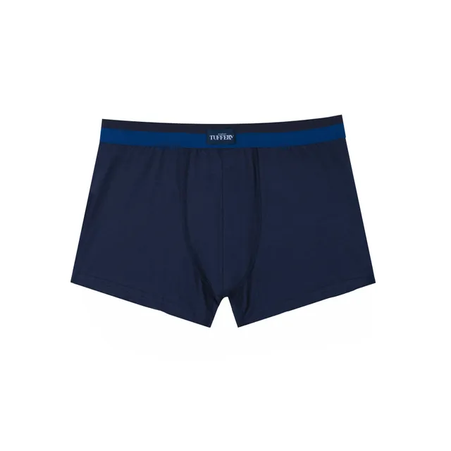 atelier-tuffery-boxer-homme-marine-coton-bio image 1