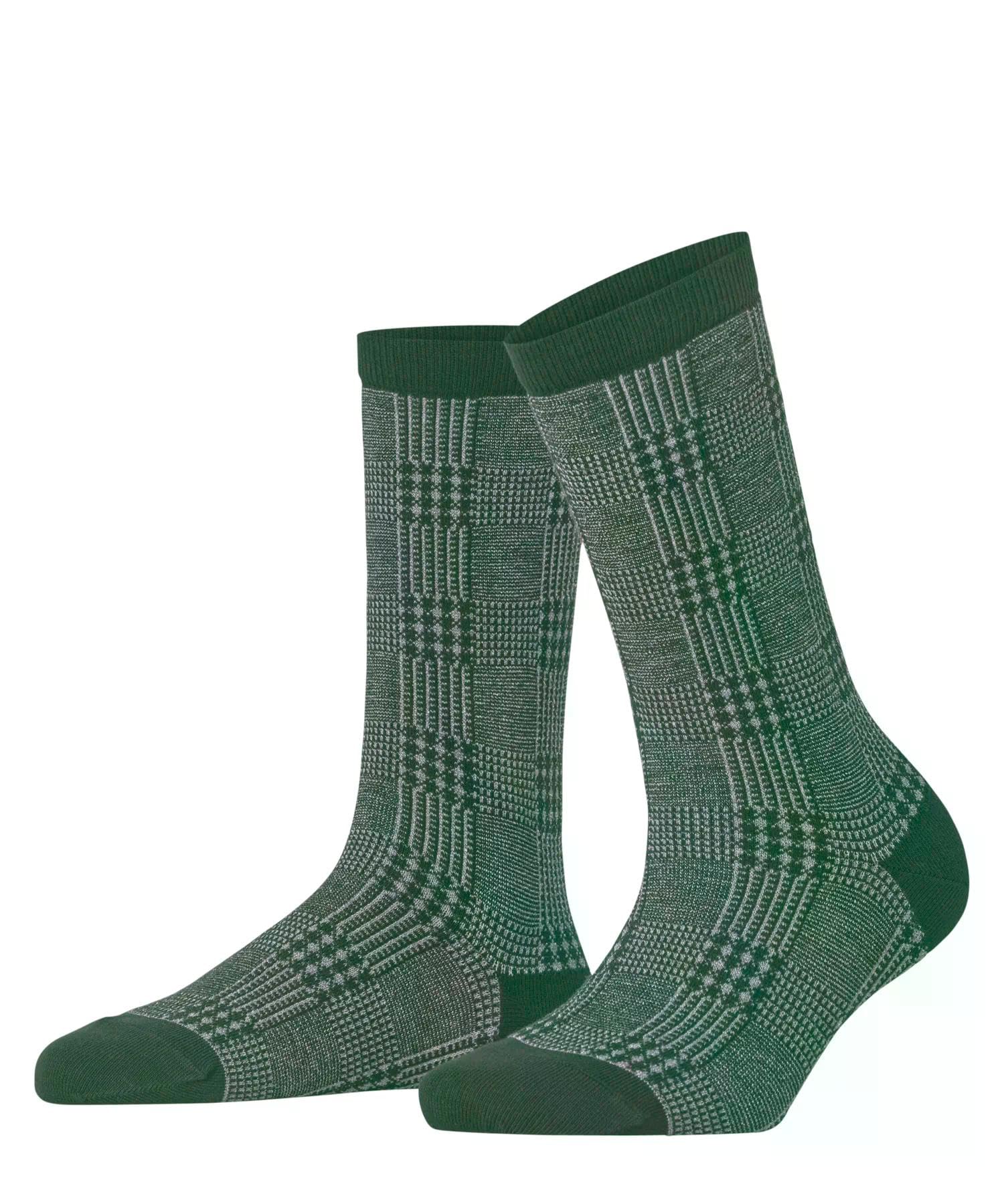 burlington-glitter-check-chaussettes-femme-coton-viscose image 8