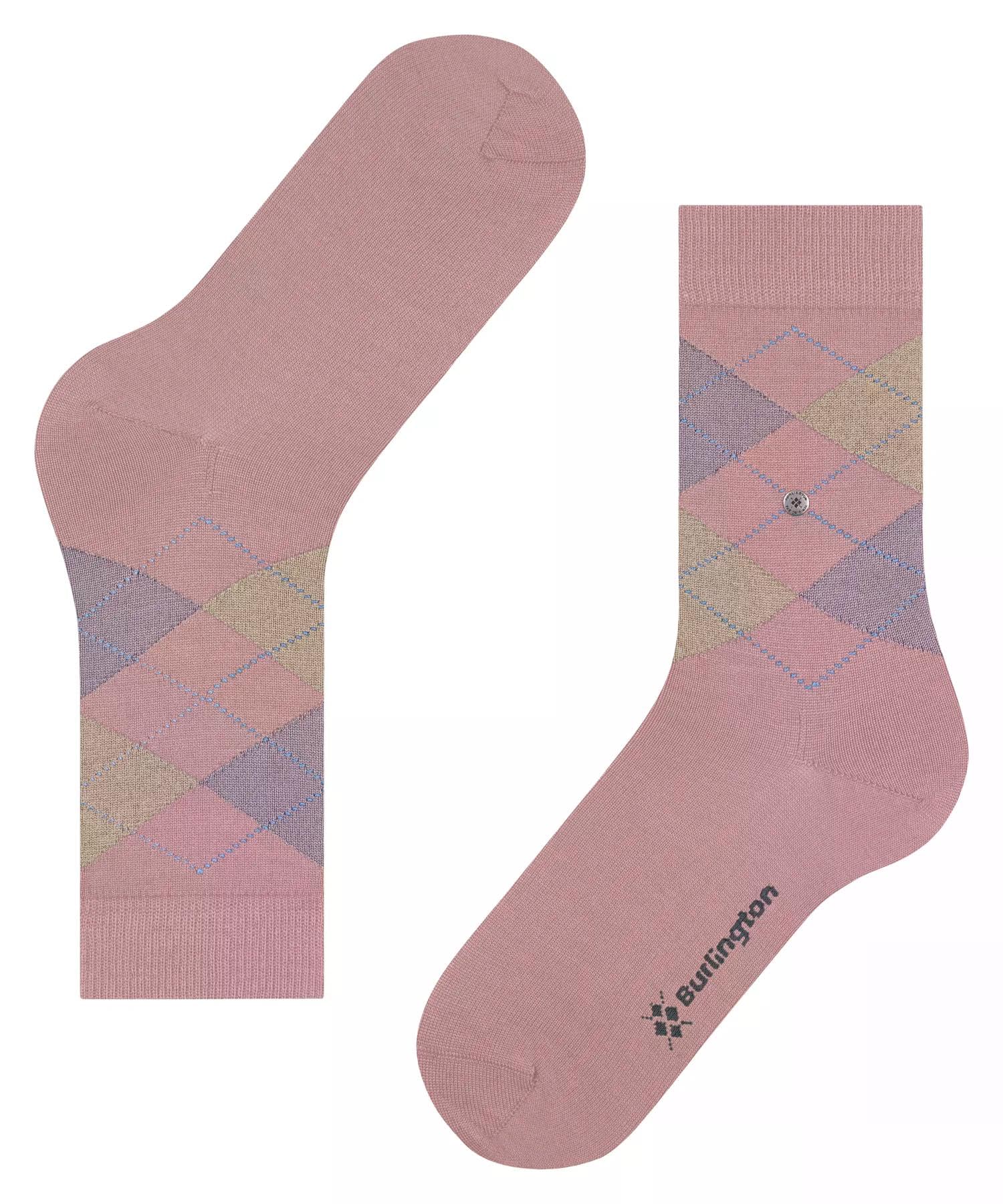 burlington-marylebone-w-so-chaussettes-femme-laine-fantaisie-rouge-marshmellow-8 image 5