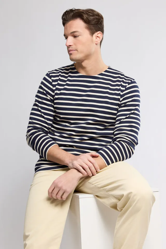 armor-lux-marini-re-homme-h-ritage-coton-bio-rustique-3 image 1