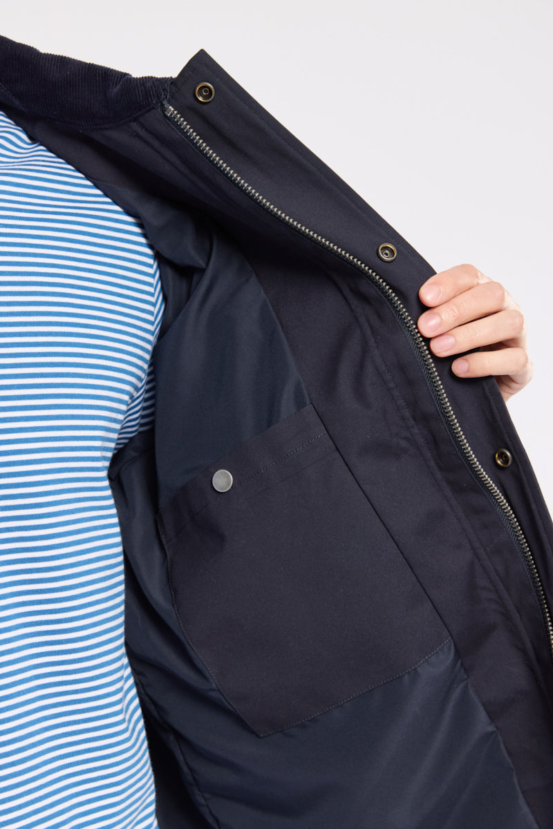 armor-lux-veste-d-perlante-heritage-coton-toile-canvas-homme image 4