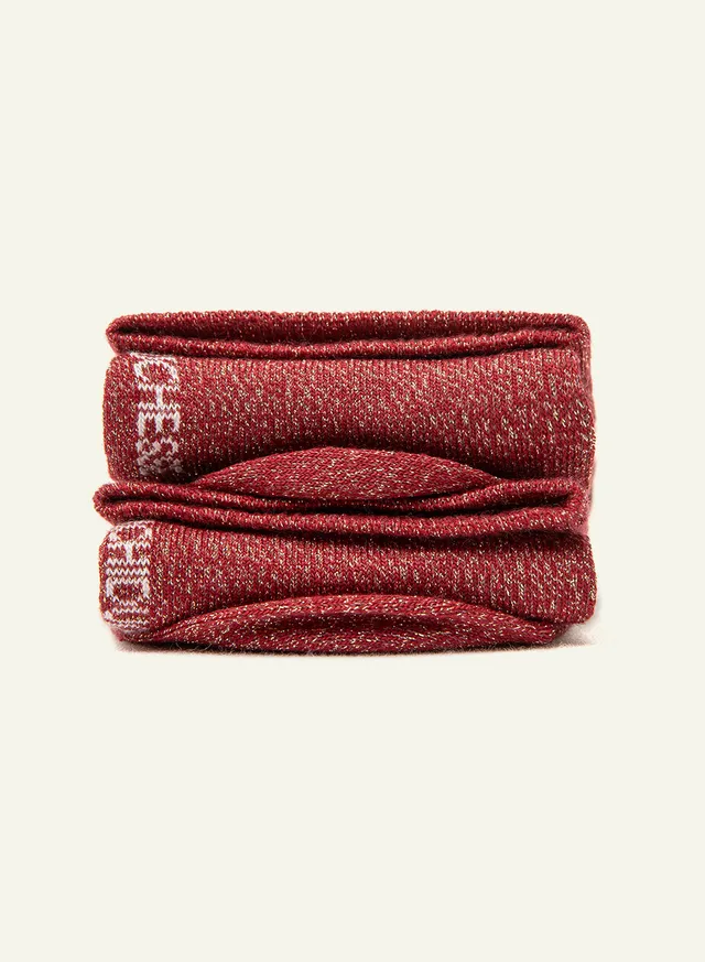 archiduchesse-pair-fect-love-chaussettes-fantaisie-courtes-rouge-lurex image 1
