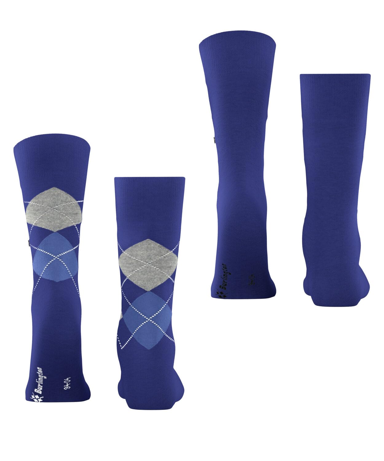 burlington-everyday-argyle-mix-lot-2-paires-chaussettes-homme-coton image 2