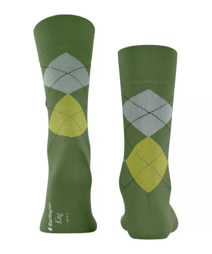 burlington-king-chaussettes-homme-coton-argyle-vert-bamboo-7654-40-46 image 8
