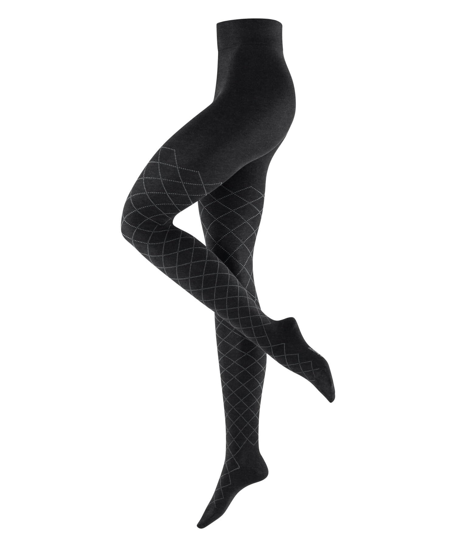 burlington-argyle-affair-collants-femme-coton-respirant-motif-argyle image 5