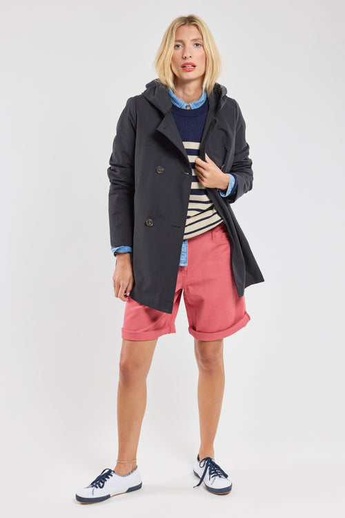 armor-lux-veste-femme-capuche-boutonn-e-l-g-re-printemps image 2