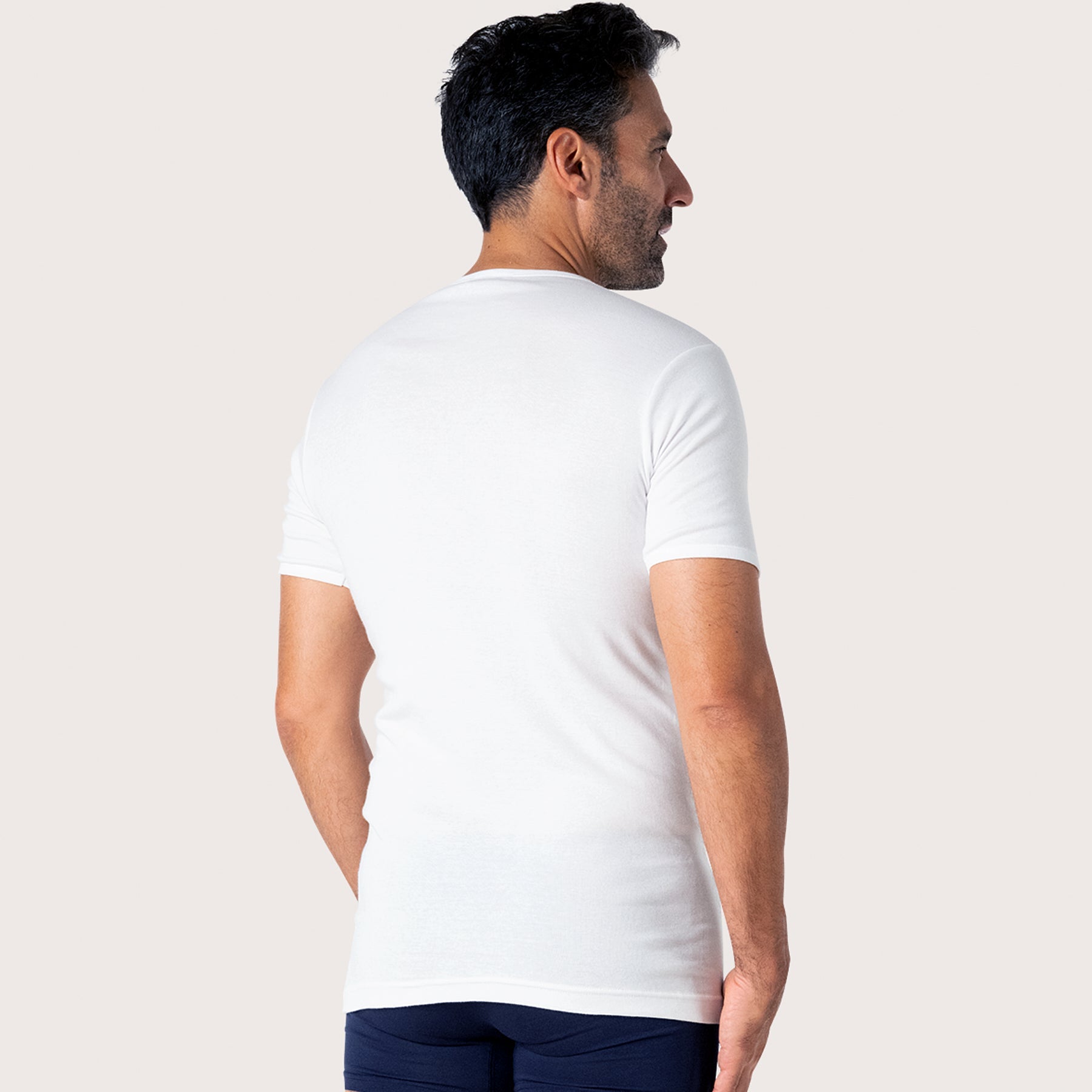 eminence-tee-shirt-col-rond-manches-courtes-homme-308-pur-coton-fait-en-france image 2