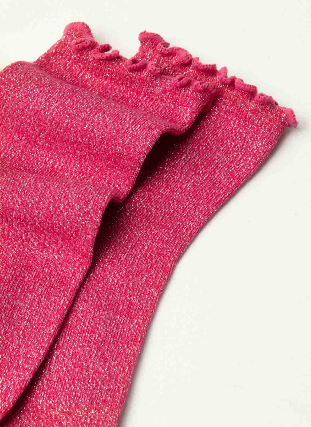 archiduchesse-collerettes-fuchsia-p-tillante-chaussettes-courtes-lurex image 5