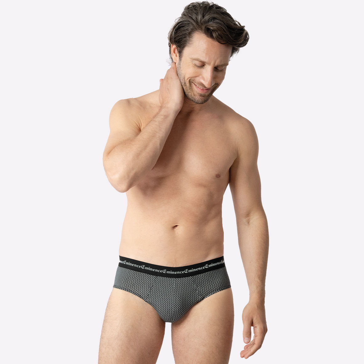 eminence-lot-de-3-slips-homme-business-print-imprim image 2