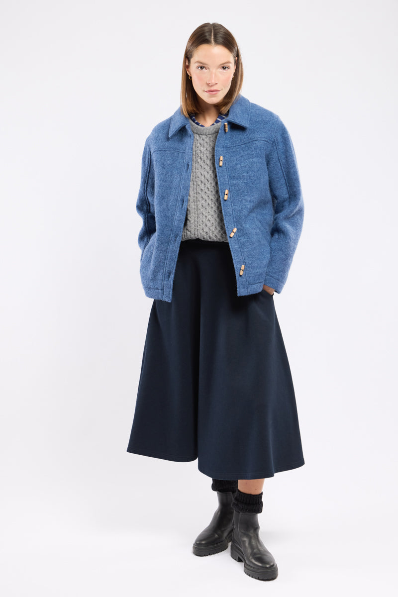 armor-lux-veste-courte-femme-laine-bouillie-boutonn-e image 1