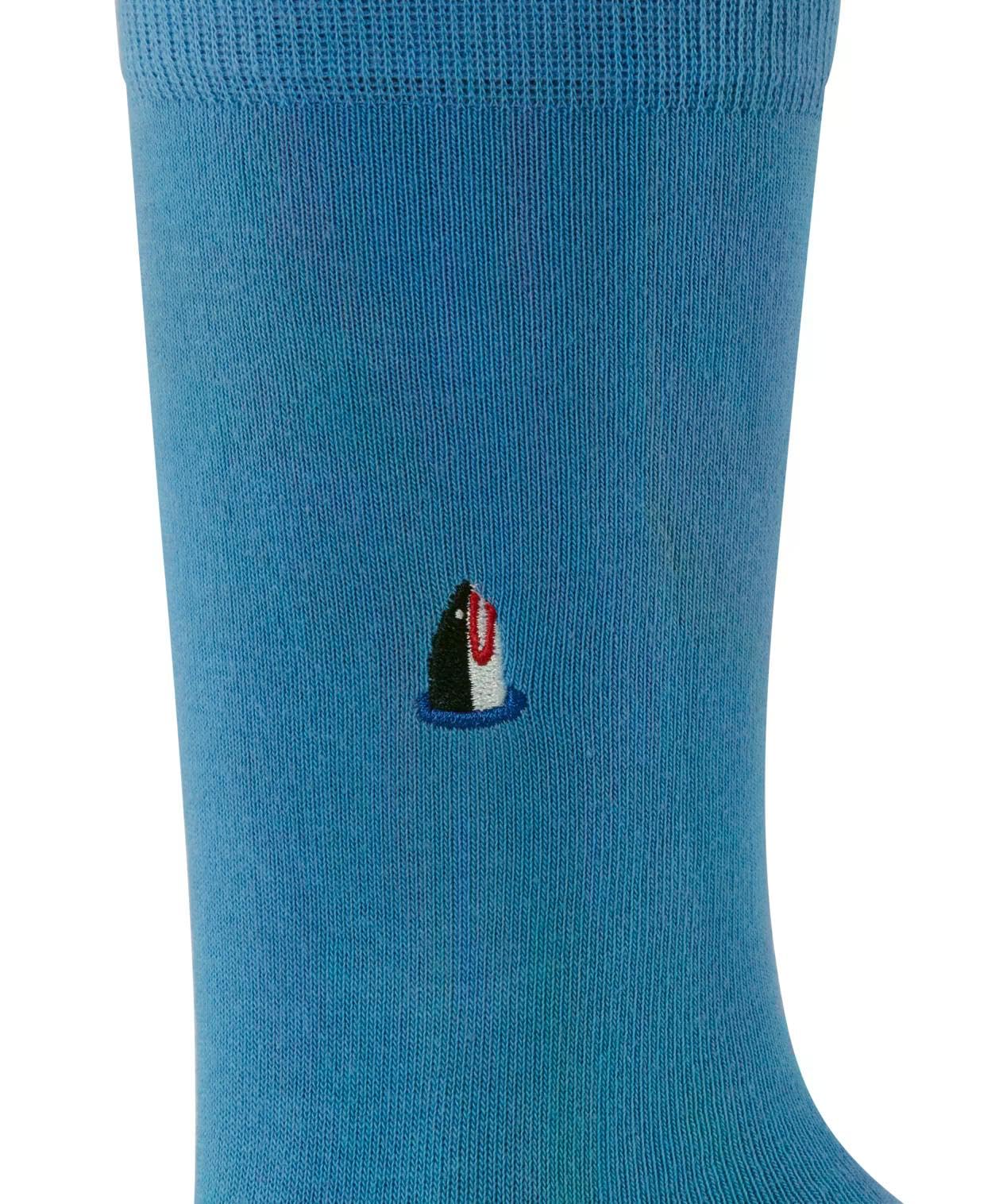 burlington-brit-style-chaussettes-homme-bleu-light-blue-6541-40-46 image 3