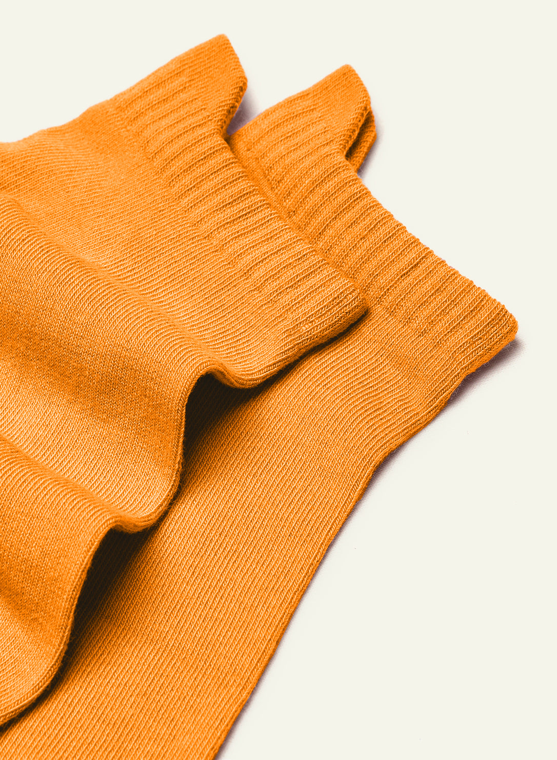 archiduchesse-socquette-basse-orange-mandarine-coton-unisexe image 3