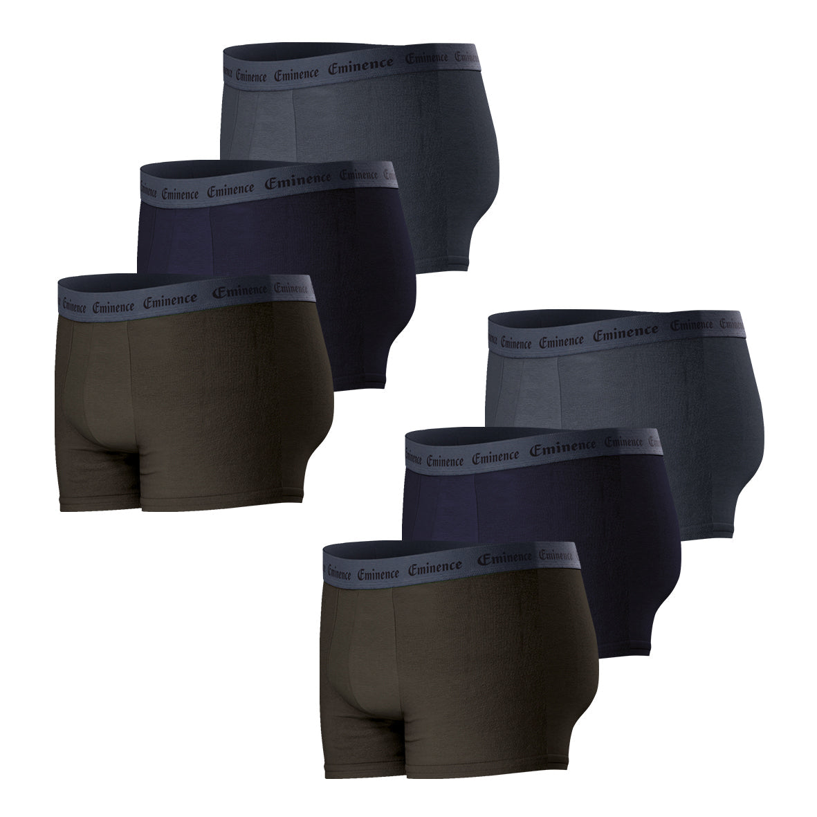 eminence-allure-lot-de-6-boxers-homme-coton-stretch image 4