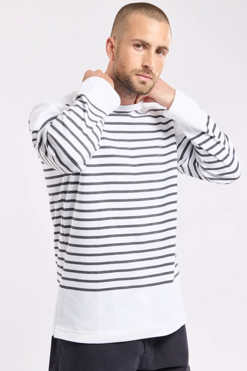 armor-lux-marini-re-manches-longues-marini-re-homme-coton-pais image 1