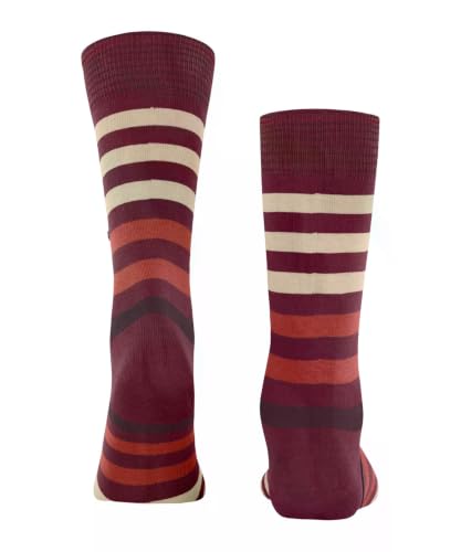burlington-blackpool-chaussettes-homme-coton-fantaisie-rouge-burgund-8011-40-46 image 7