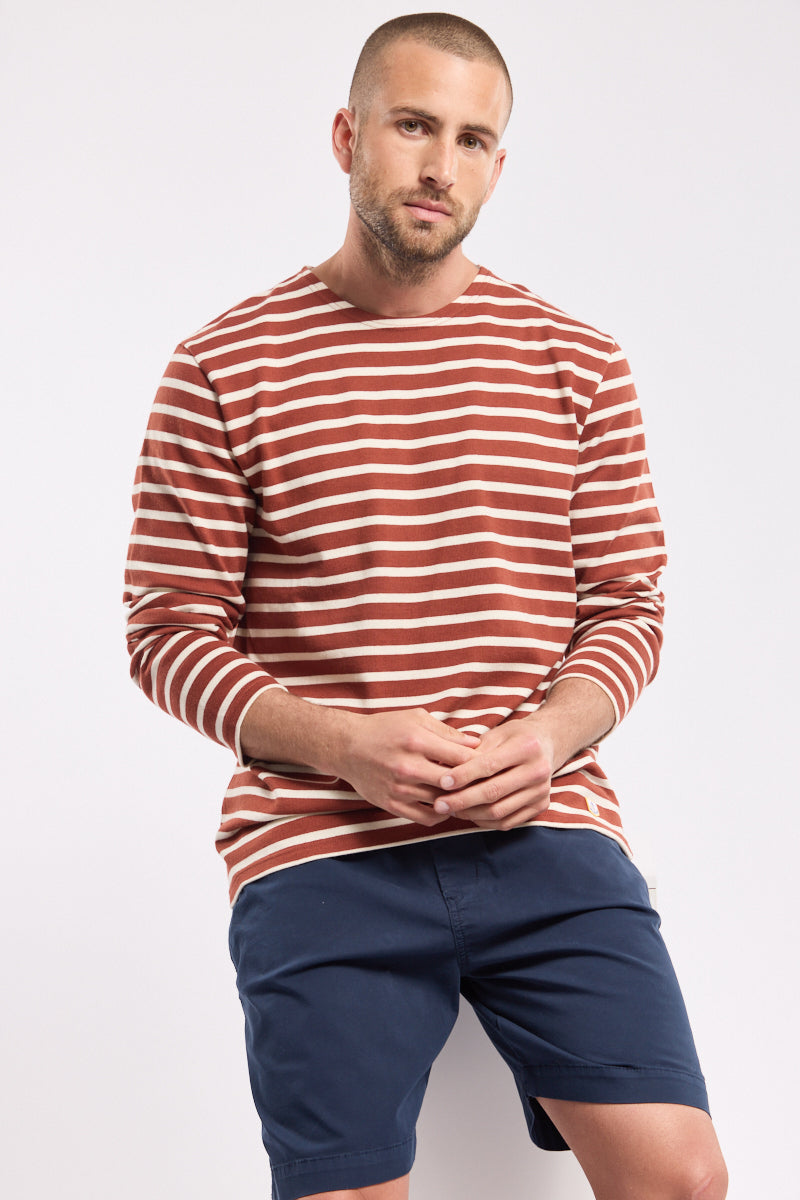 armor-lux-marini-re-homme-coton-rustique-bio-h-ritage-manches-longues image 2