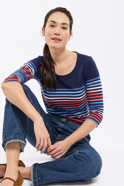 armor-lux-amiral-marini-re-femme-coton-bross-col-bateau-10-couleurs image 2