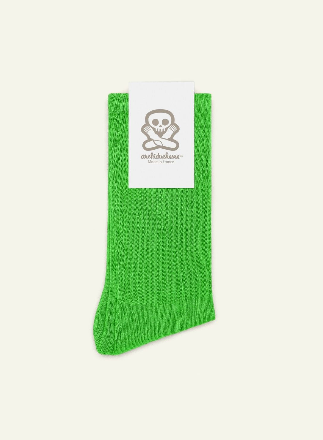 archiduchesse-bouclette-vert-saint-etienne-mi-chaussettes-courtes image 3