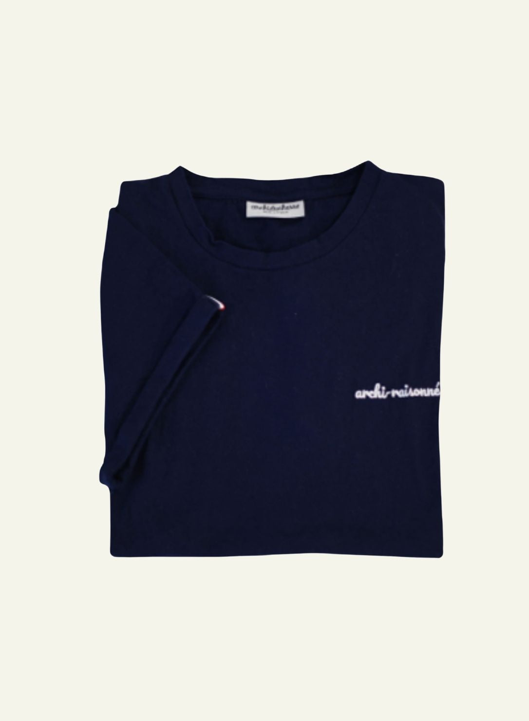 archiduchesse-raisonn-t-shirt-femme-coton-bio-recycl-bleu image 1