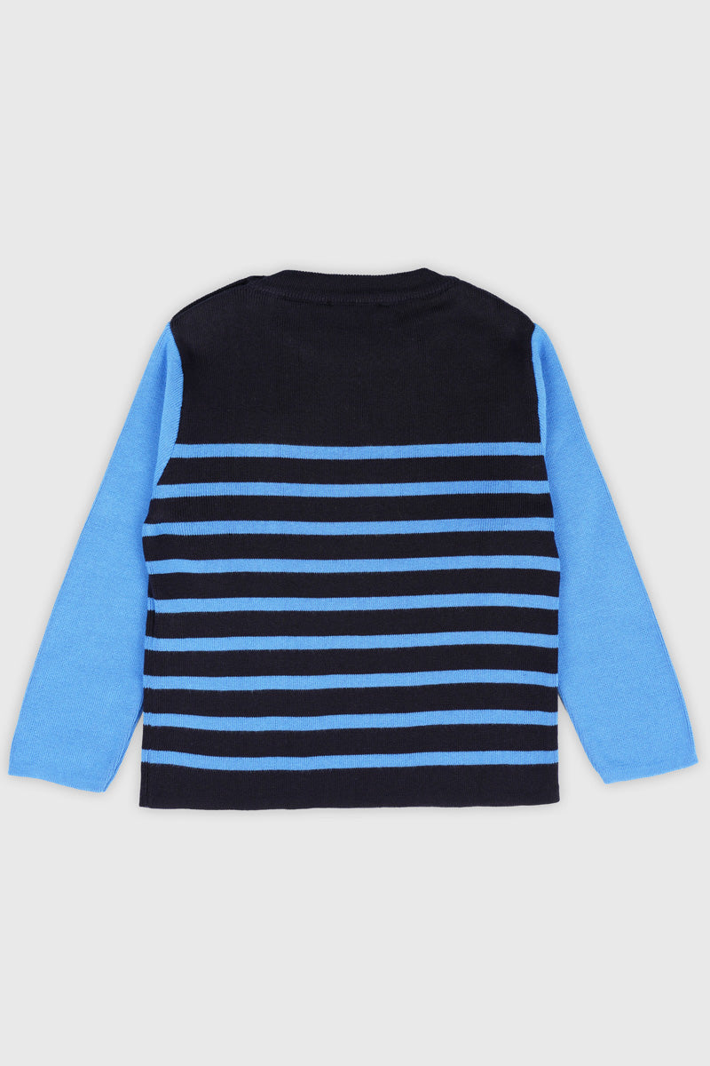 armor-lux-pull-marin-ray-groix-enfant-coton image 2