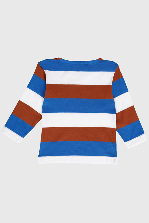 armor-lux-marini-re-b-b-larges-rayures-coton-gratt-manches-longues image 3